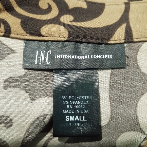 INC Dress Paisley Jersey Knit FIRM PRICE - Picture 7 of 7